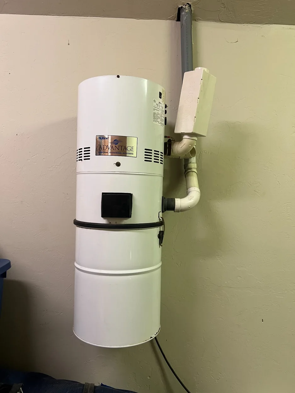 Older NuTone central vacuum power unit